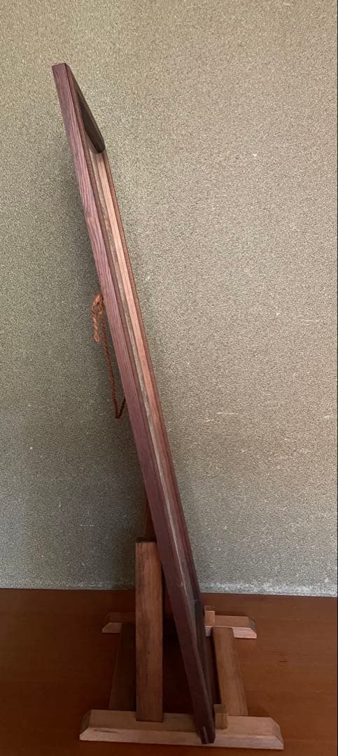 手拭い額縁　壁掛け　立掛け　2way（手拭い付）