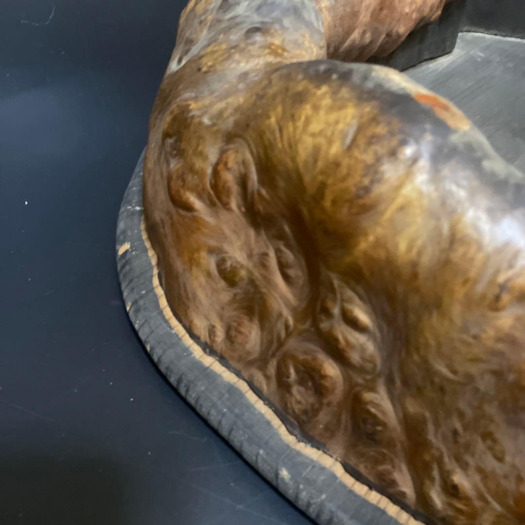 時代　天然杢　特大　くり抜き火鉢