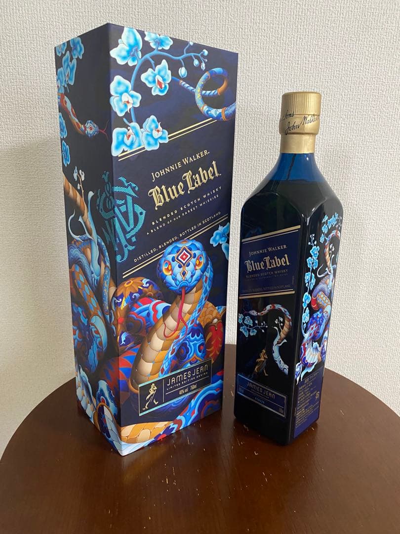 【限定】ジョニーウォーカーブルーラベル2025イヤーオブザスネーク値下-5000