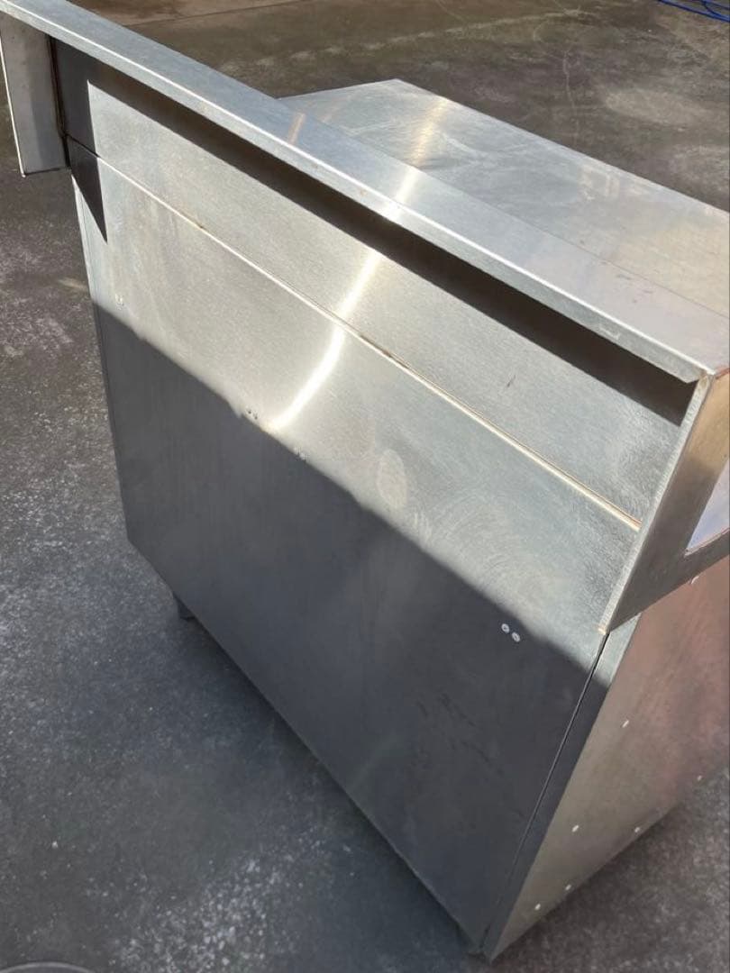 【SUNWAVE】ステンレス製引き出し付作業台