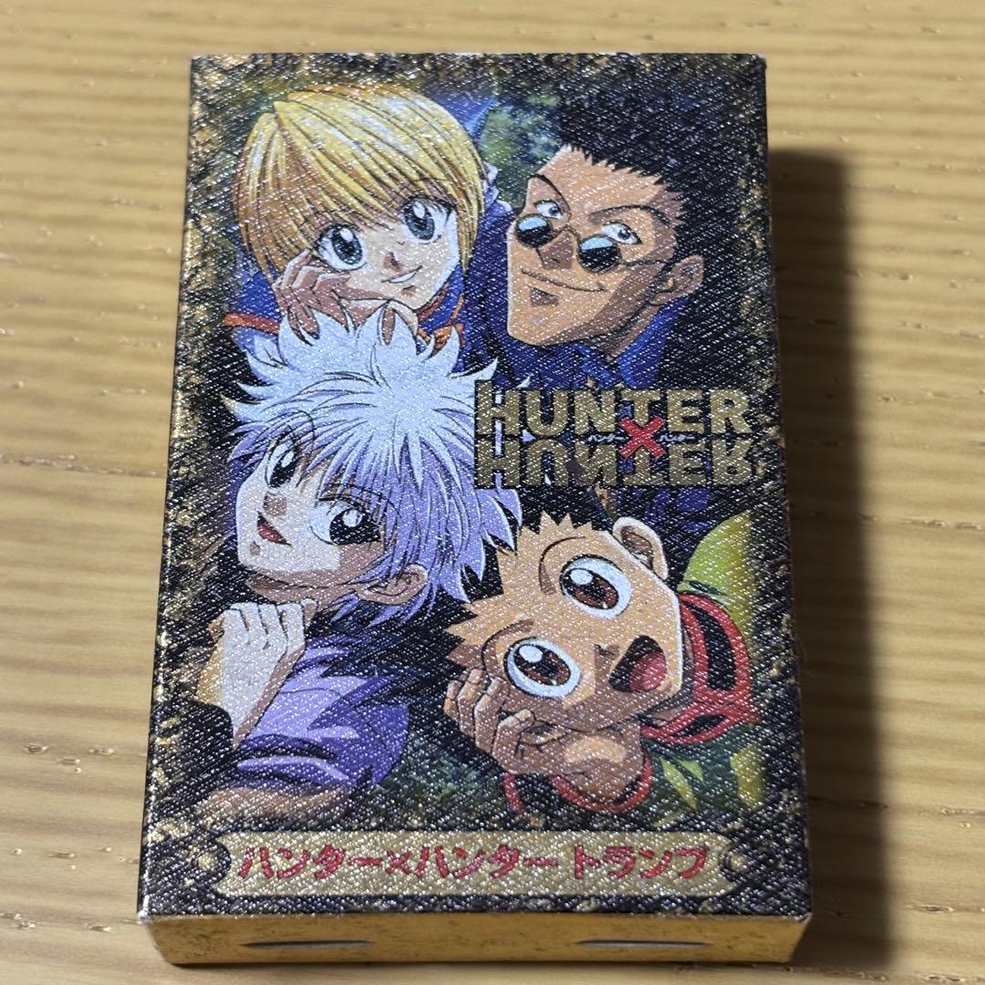 HUNTER×HUNTER ハンター協会公認トランプ　ゴールド　ハンターハンター