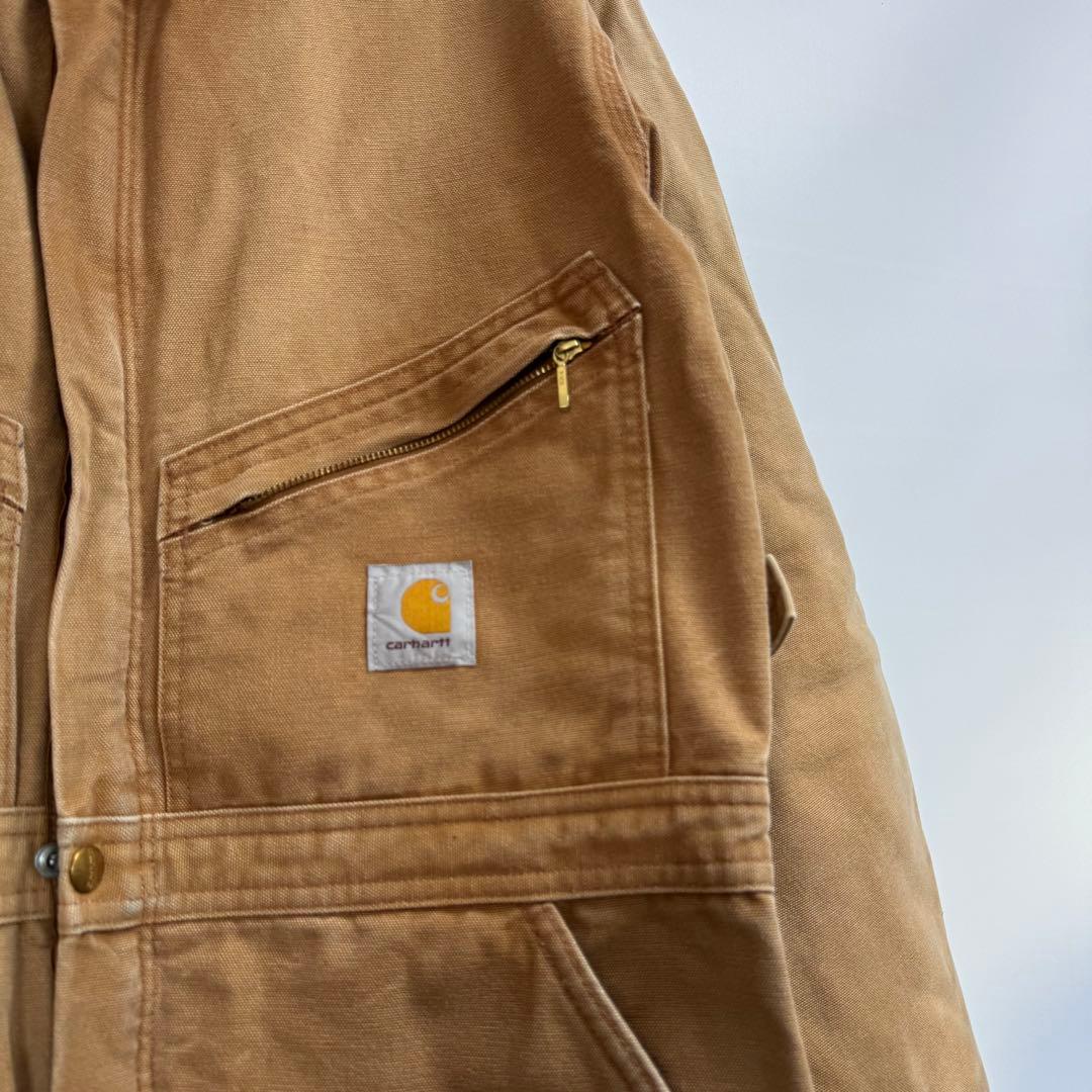 Carhartt カーハート　つなぎ　ビンテージ　キルティング裏地　中綿
