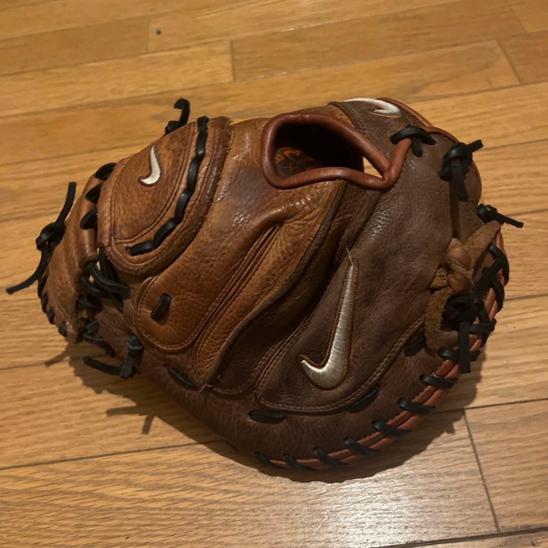 Nike 軟式 キャッチャーミット グローブ 野球ブラウン
