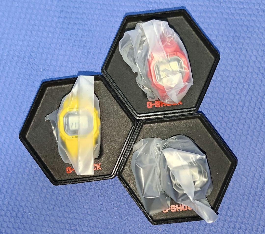 G-SHOCK nano 黒赤黄 ３色セット 新品未使用