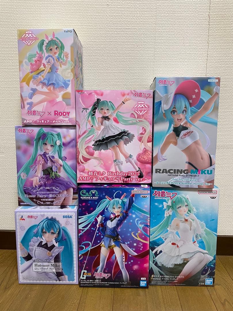 初音ミク　プライズ　フィギュア　まとめ売り