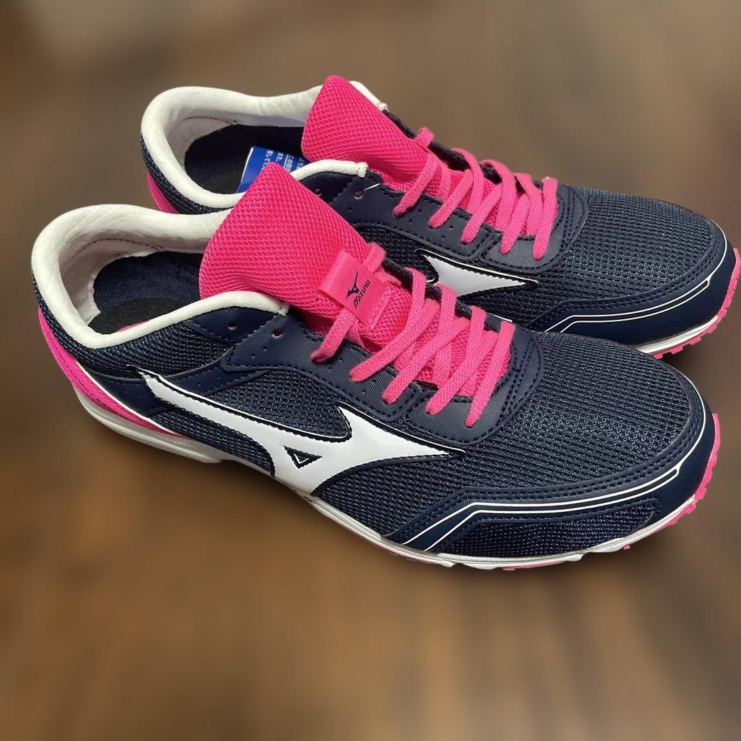 Mizuno アップシューズ ネイビー/ピンク