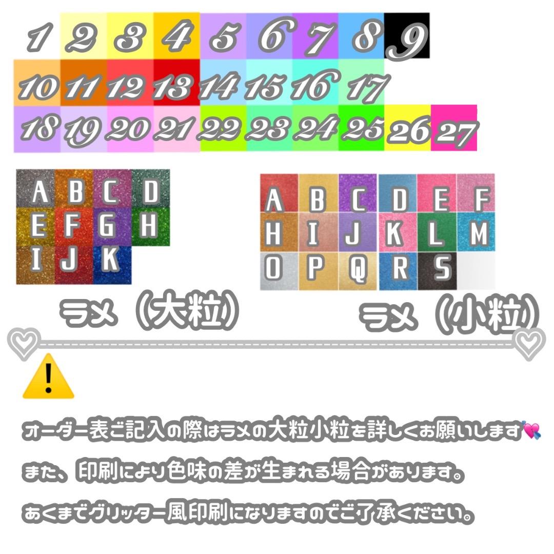 連結文字パネル 連結うちわ文字 オーダーページ