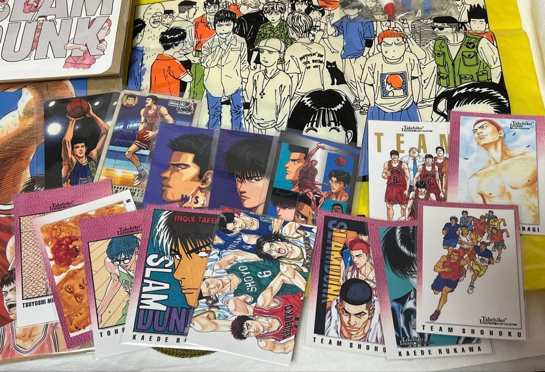 匿名配送/希少 SLAM DUNK スラムダンク グッズ33点セット 当時物