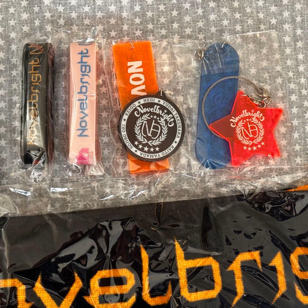 【新品】Novelbright★ライターズハイ★Tシャツ★タオル★ラバーバンド