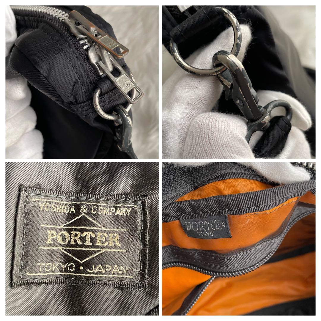 ポーター タンカー オーバル ブラック ショルダーバッグ （2）