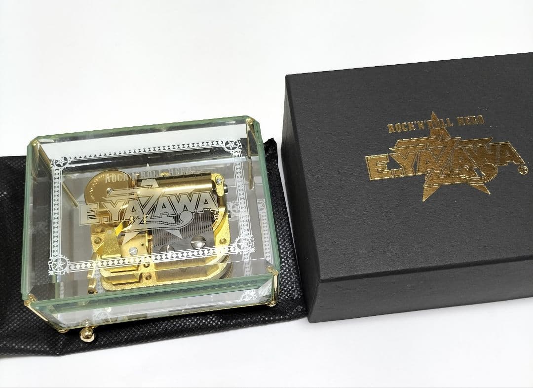 矢沢永吉 オルゴール　【A DAY、ロゴ星】　美品中古