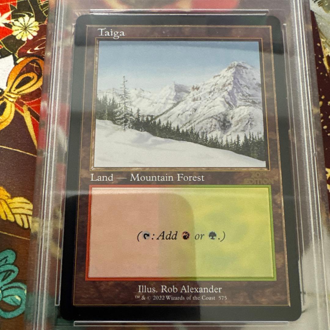 MTG Taiga 旧枠30A PSA10