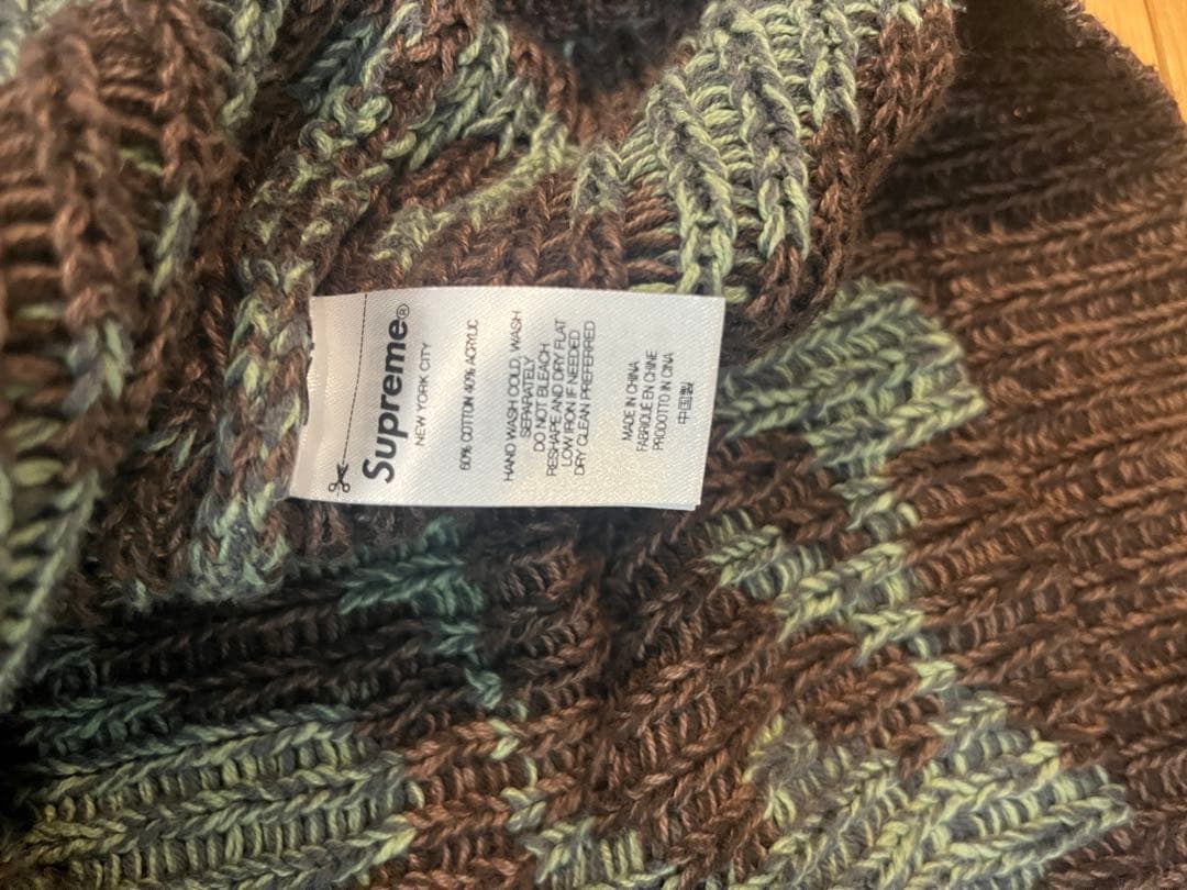 トップス supreme Stacked Sweater