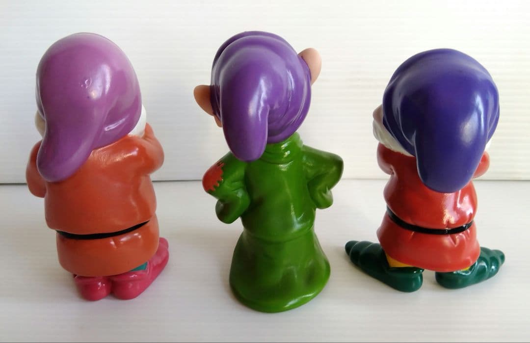 ヴィンテージ ディズニー 白雪姫 ソフビ フィギュアセット 東京ディズニーランド