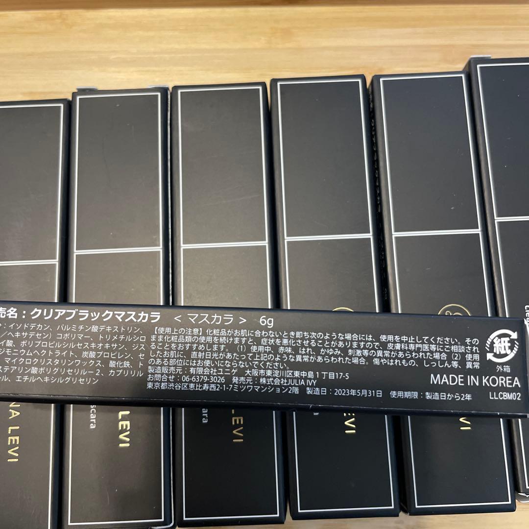 LEVA クリアブラックマスカラ 6g