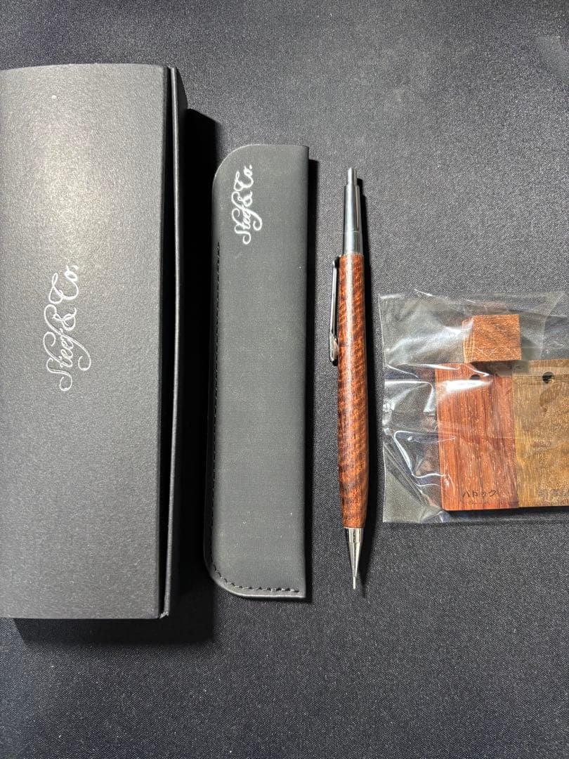 最終値下げSteef & Co. 特上本花梨縮杢　PG5 フルカスタムモデル2