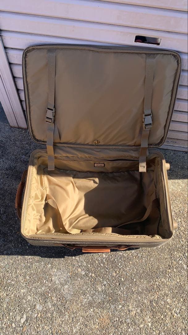 hartmann ツイード/レザー　キャリーケース