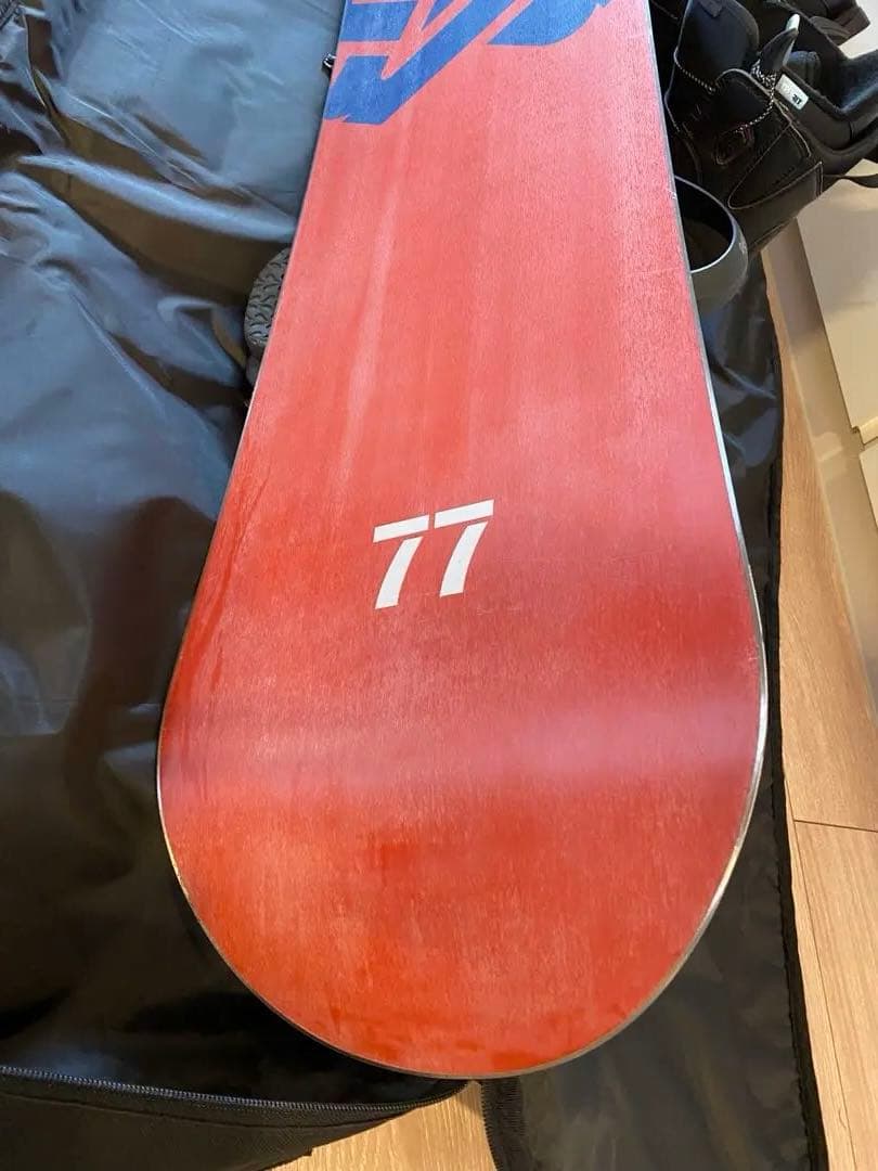 BURTON スノーボード151 ビンディング　リーシュコード　ケースセット