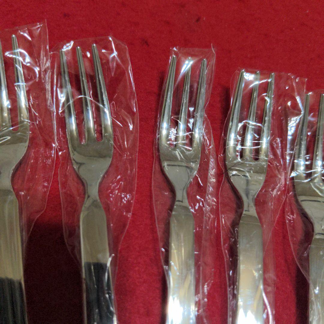 イブサンローラン　カトラリーセット　コーヒースプーン　姫フォーク各５本　YSL