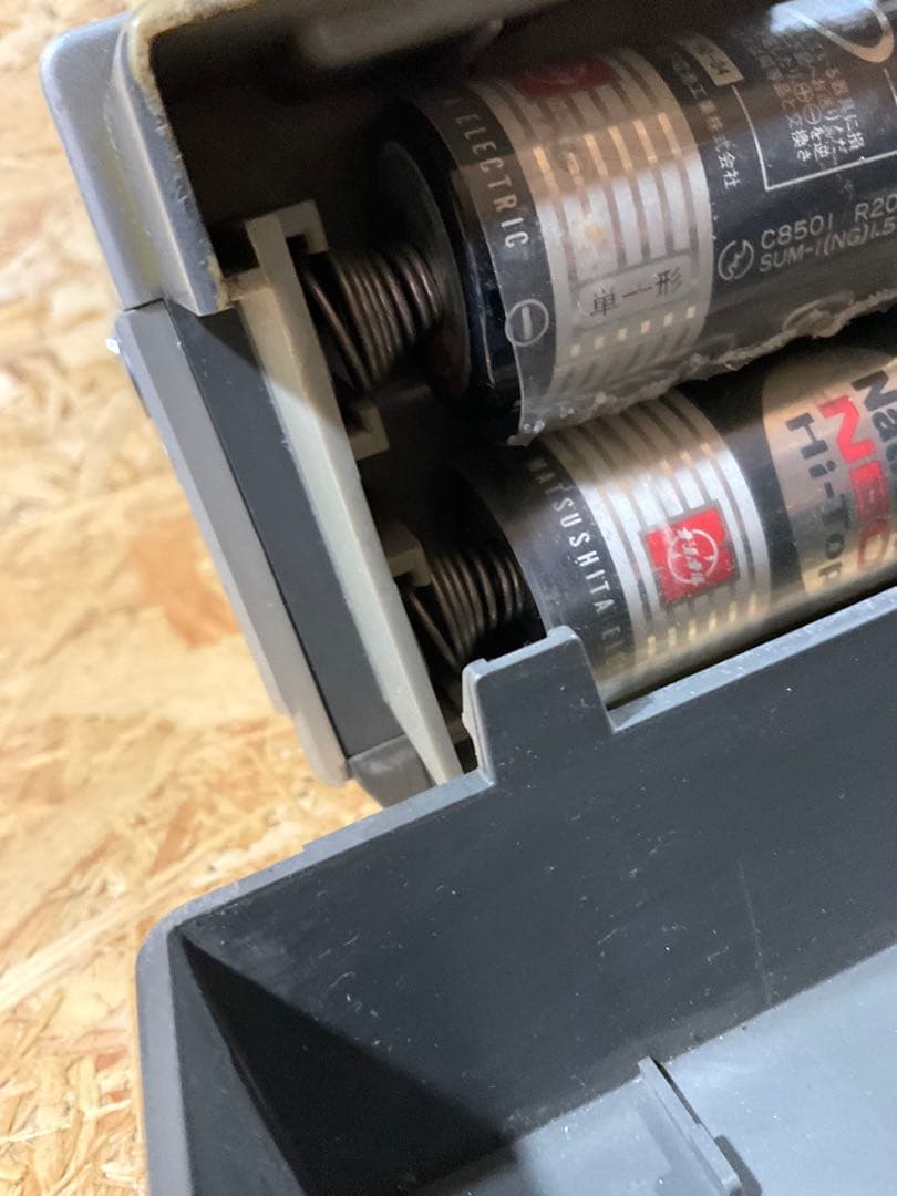 National TH6-X30 1980年製 ブラウン管TV付ラジカセ 動作品