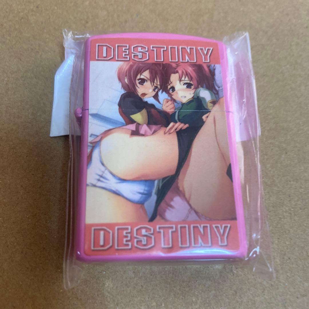 ガンダムシード　美少女　パンチラ　オイルライター　zippo 風　JY18