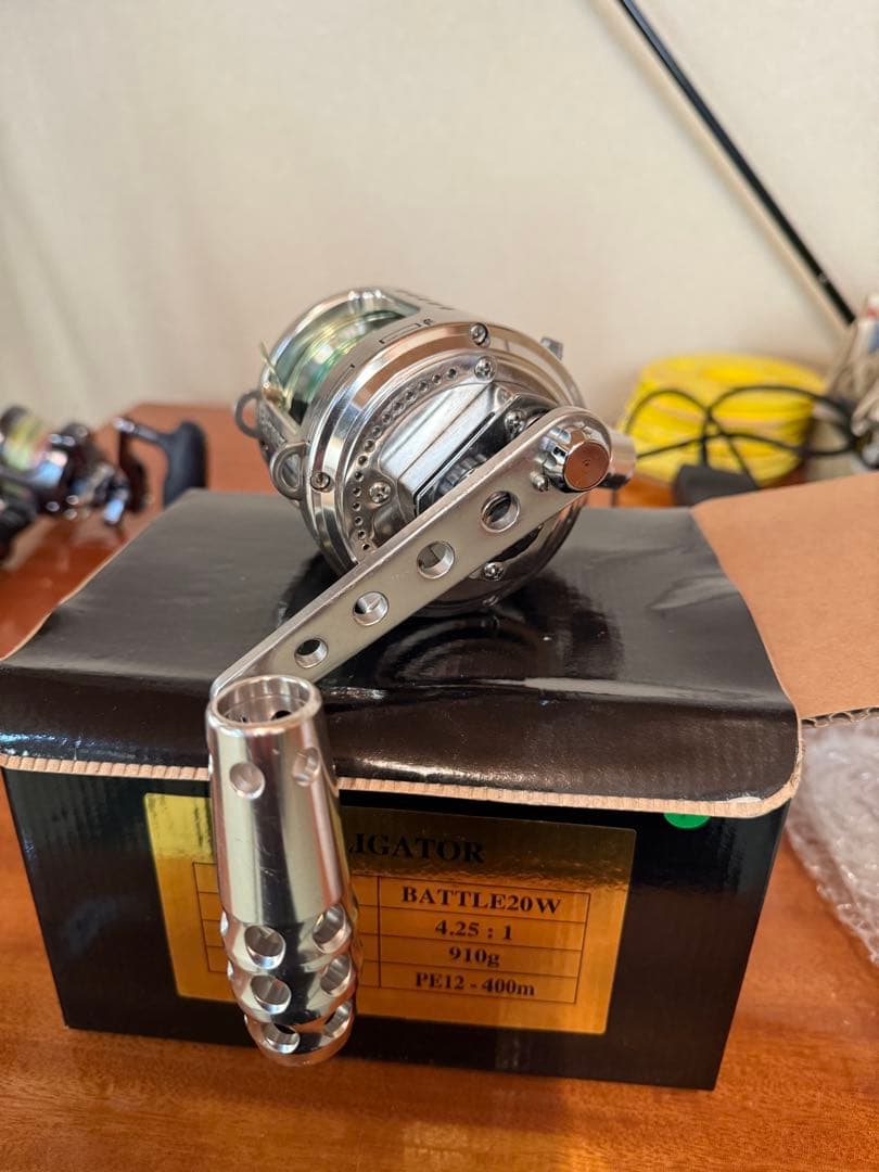アリゲーターバトル・ALLIGATOR BATTLE20W リール