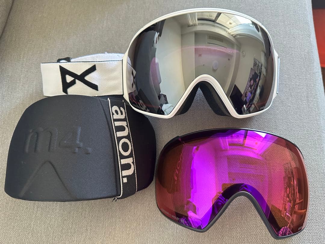 ANON M4 ローブリッジフィット ゴーグル+ ボーナスレンズ