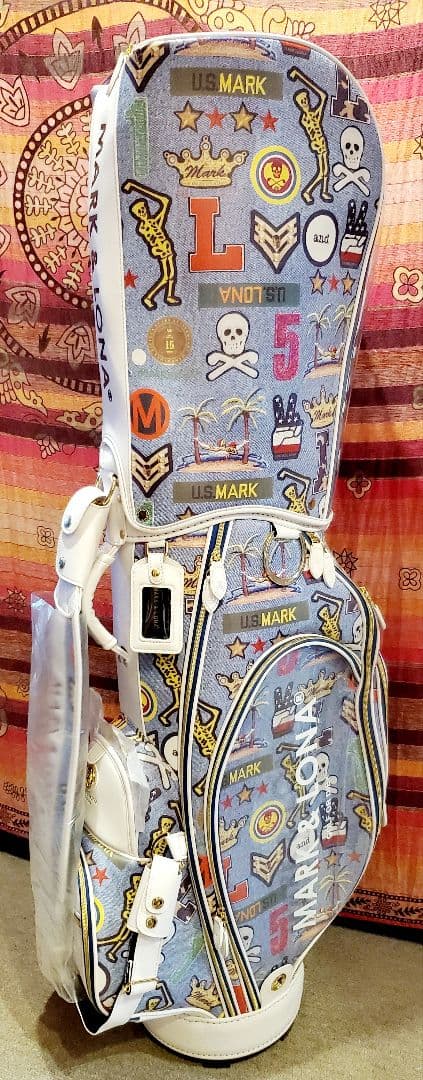 （値下げしました）マークアンドロナ　新品　未使用　15周年記念限定　ゴルフバッグ