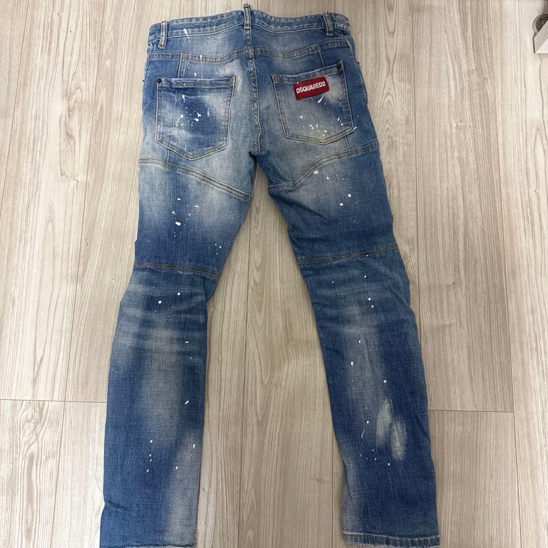 DSQUARED 2 デニムダメージジーンズ(レッドタグ付)