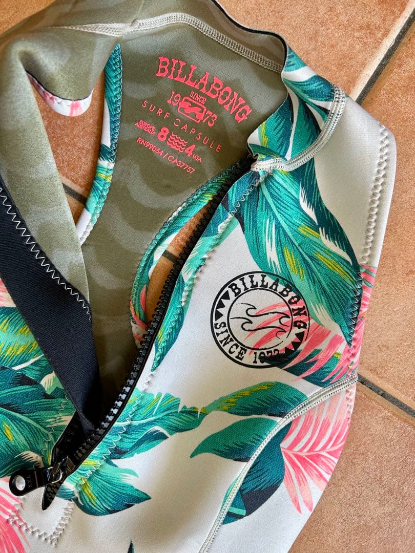 ビラボンbillabongウエットスーツsurfcapsuleショートジョン水着