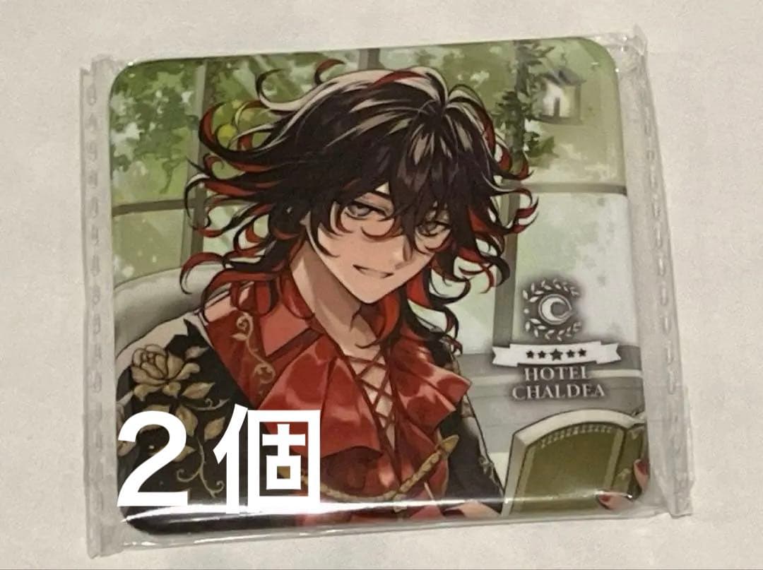 FGO ホテル ダンテ アリギエーリ イケプリ 宿泊者限定 スクエア缶バッジ２個