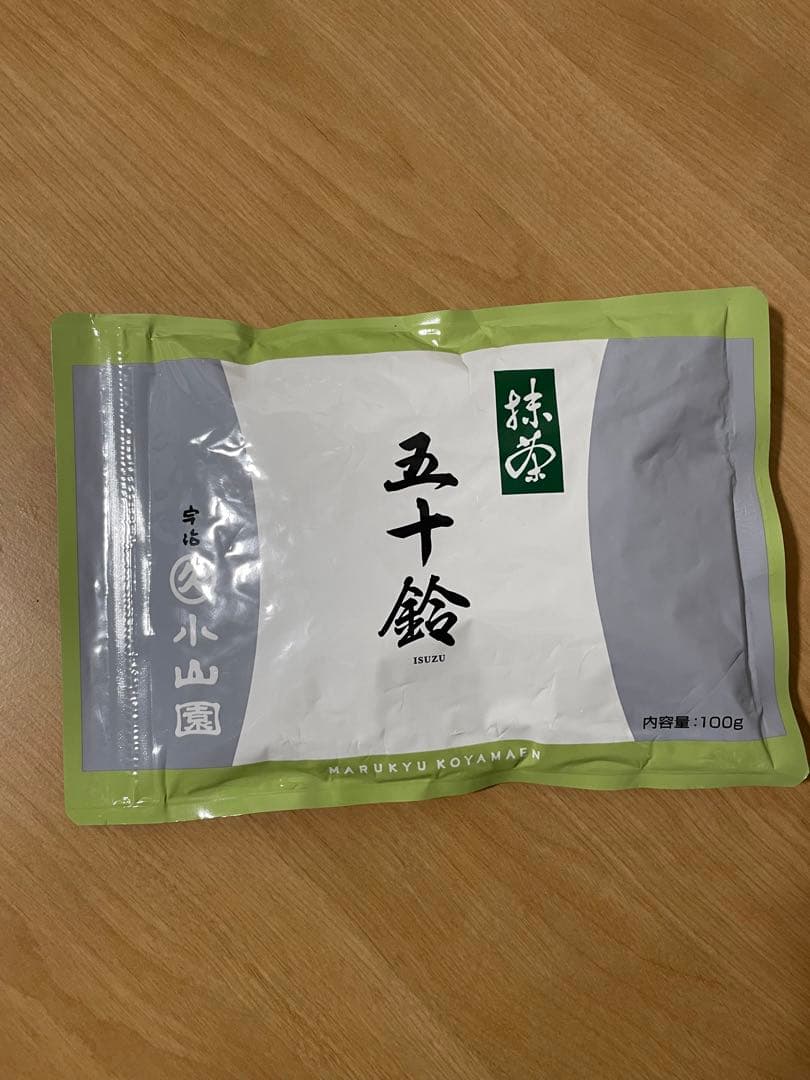 【新品未開封】京都・宇治　 丸久小山園　 抹茶　五十鈴 100g