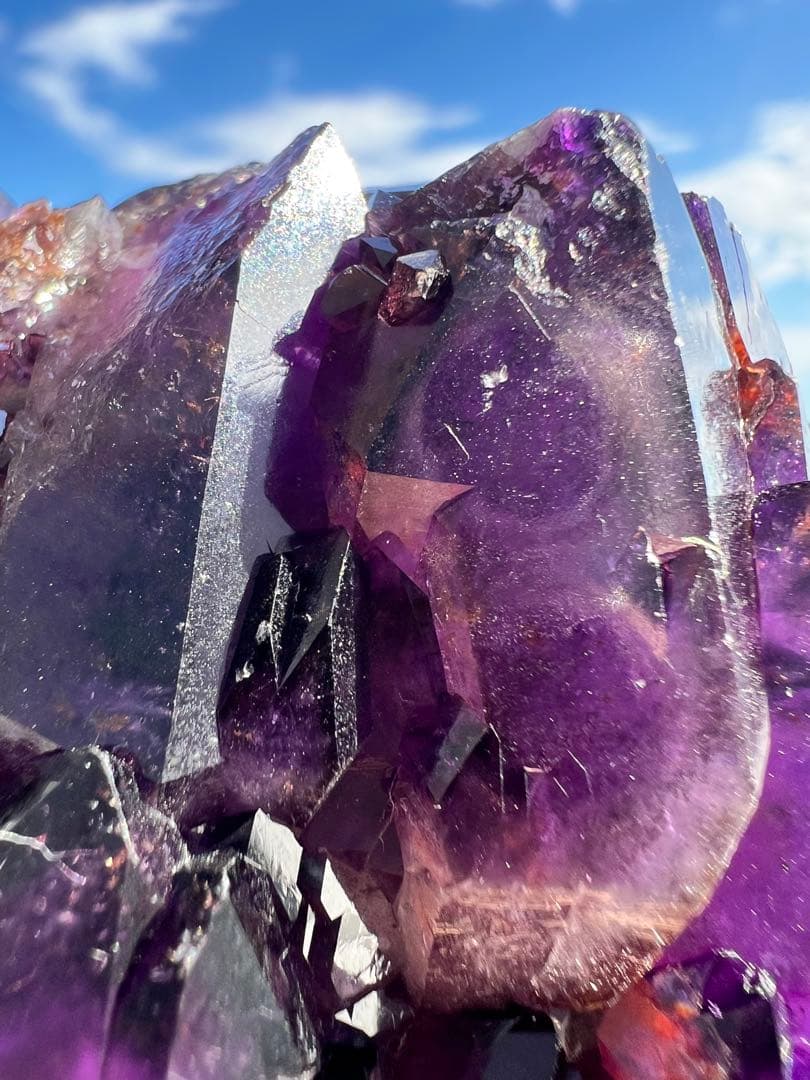 週末限定価格✨美✨希少石✨宝石質 オーラライト23 美しい神殿型原石✨導きの石