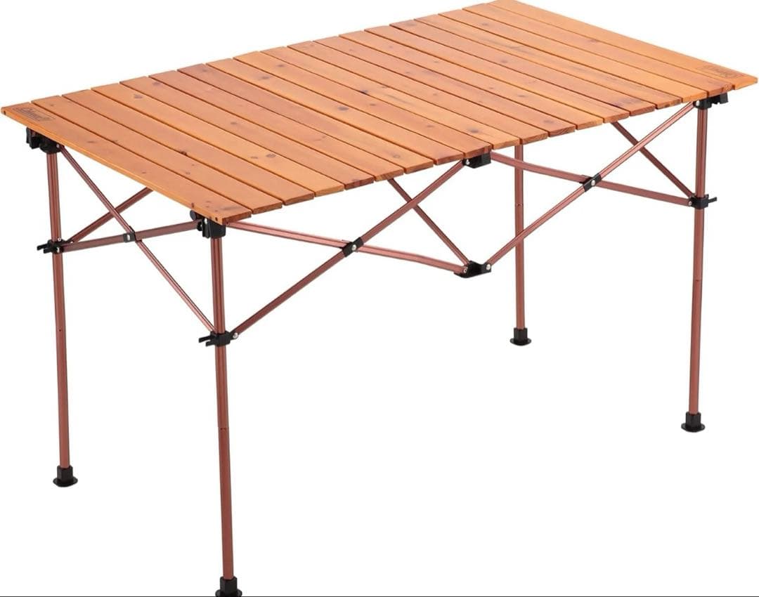 [未使用]コールマン　ナチュラルウッドロールテーブルクラシック(110)