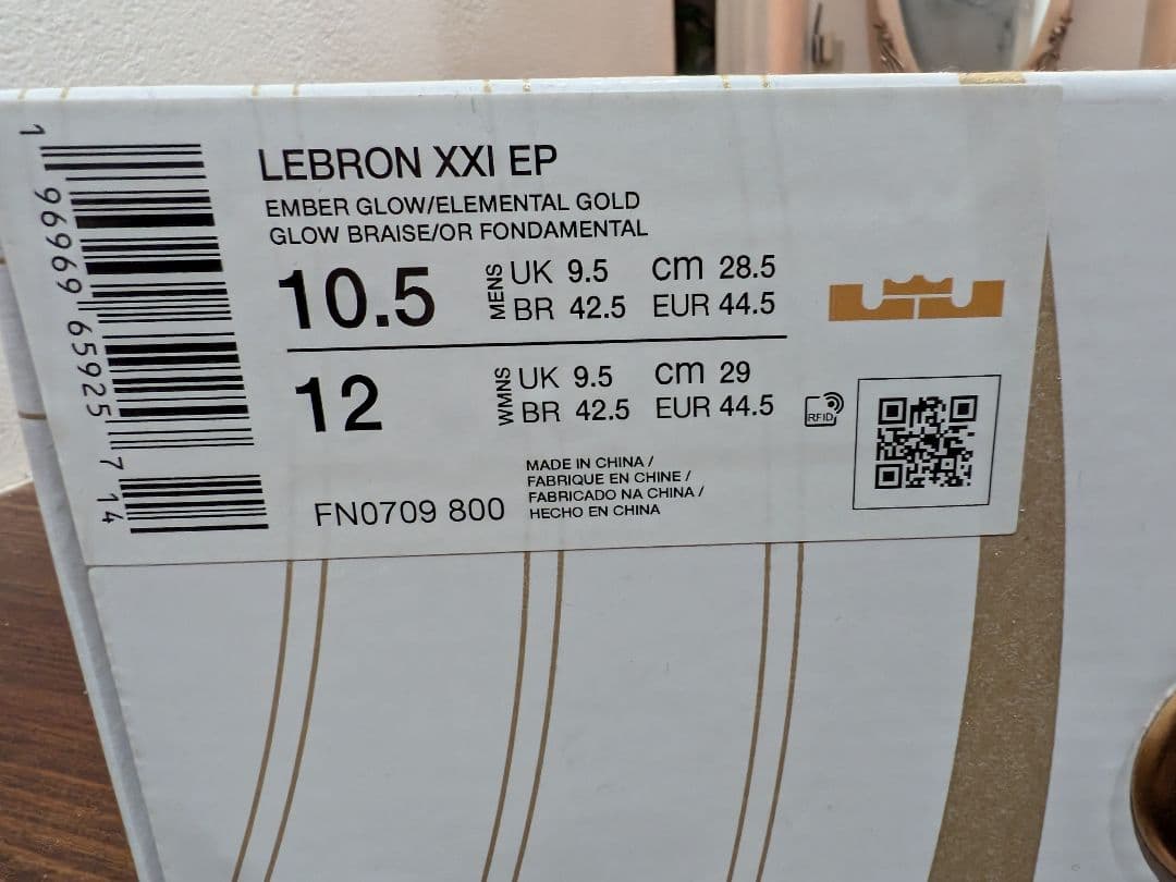 NIKE　LeBron 21 EP クイーン コンク 28.5