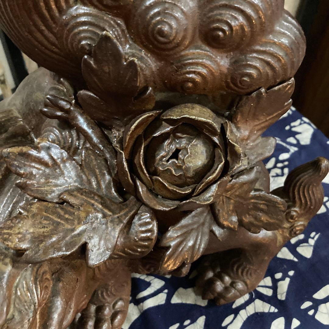 古備前骨董美術品珍品です❣️初売りです❣️希少ボタン獅子銘有り❣️