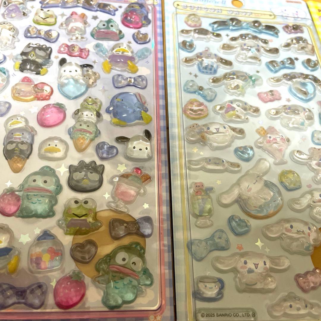 サンリオ第二弾　大ボンボンドロップシール正規品8枚セット