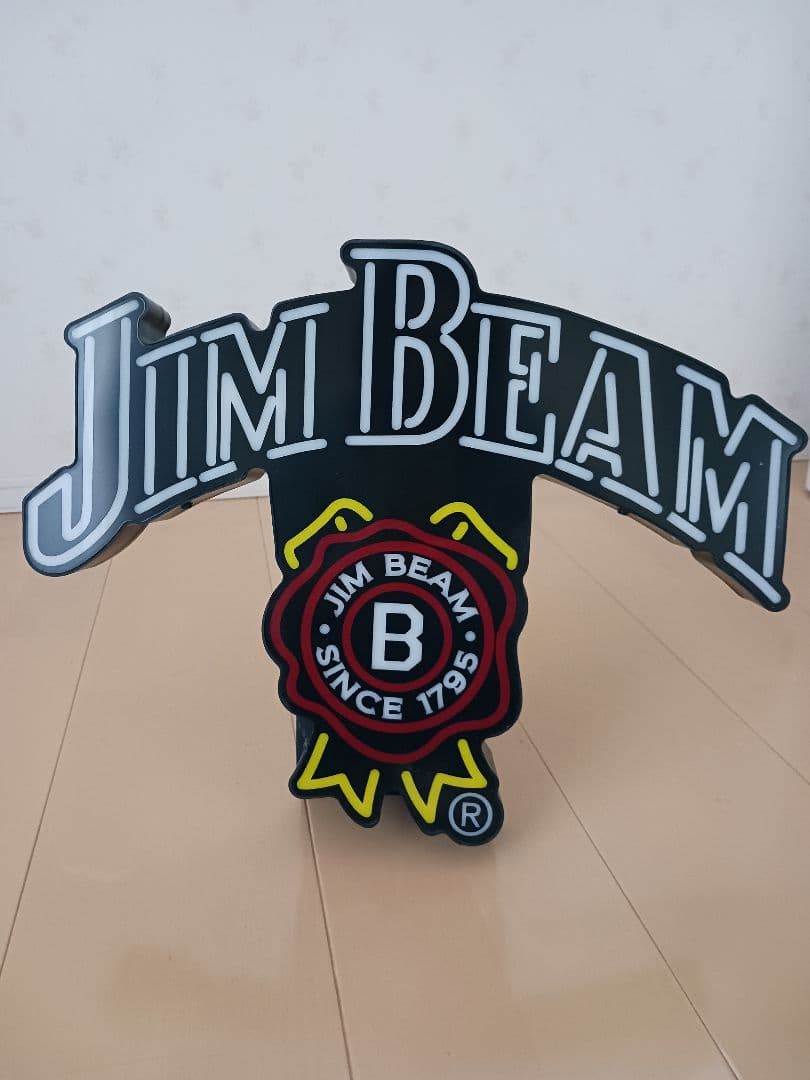ジムビーム　ネオン　看板　ライト