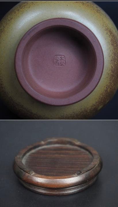 送料無料　初代伊藤赤水作　小さな花瓶　高さ10ｃｍ　小品堂識　秀逸作