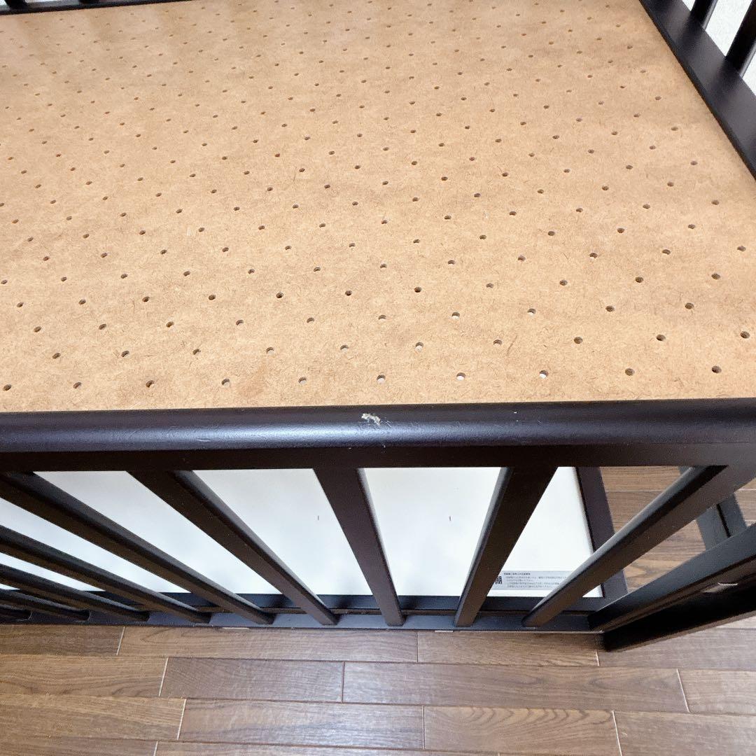 こんにゃく！ヤマサキ　ハイタイプ　ベビーベッド　ツーオープン　日本製