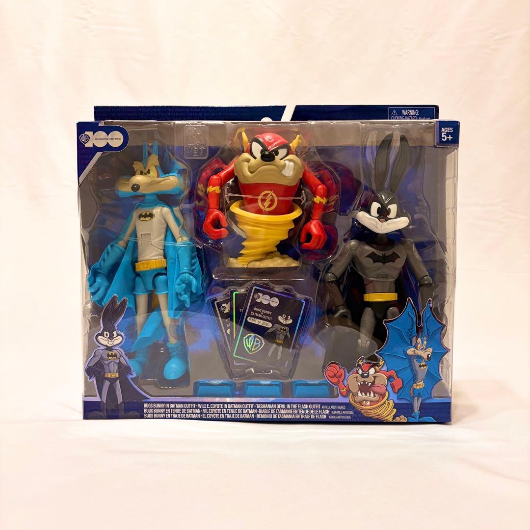 【日本未発売】ワーナー100周年 ルーニー・テューンズ DCコラボフィギュア