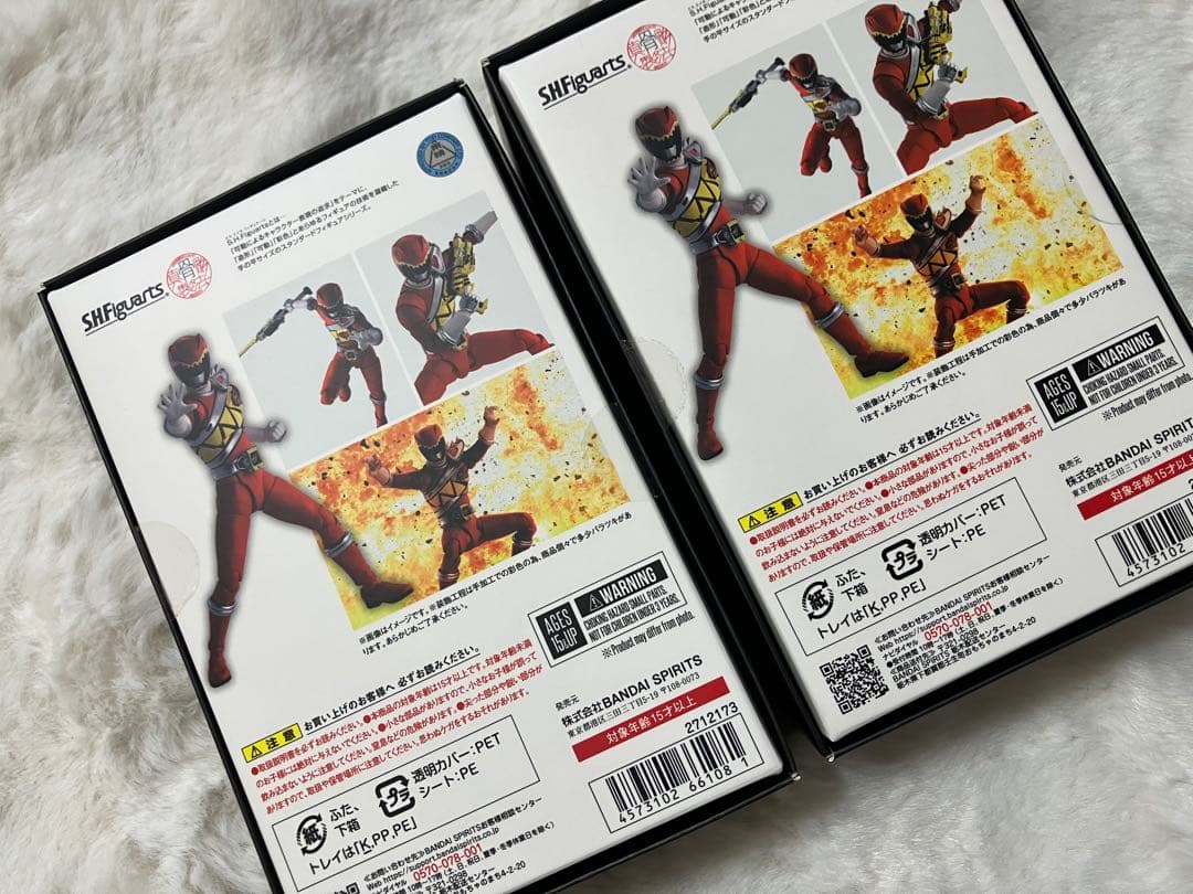 新品未開封品　S.H.Figuarts(真骨彫製法) キョウリュウレッド 2箱