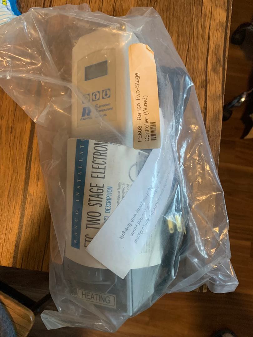 「Ranco 二段式 温度コントローラー（新品未使用・シール未開封）」