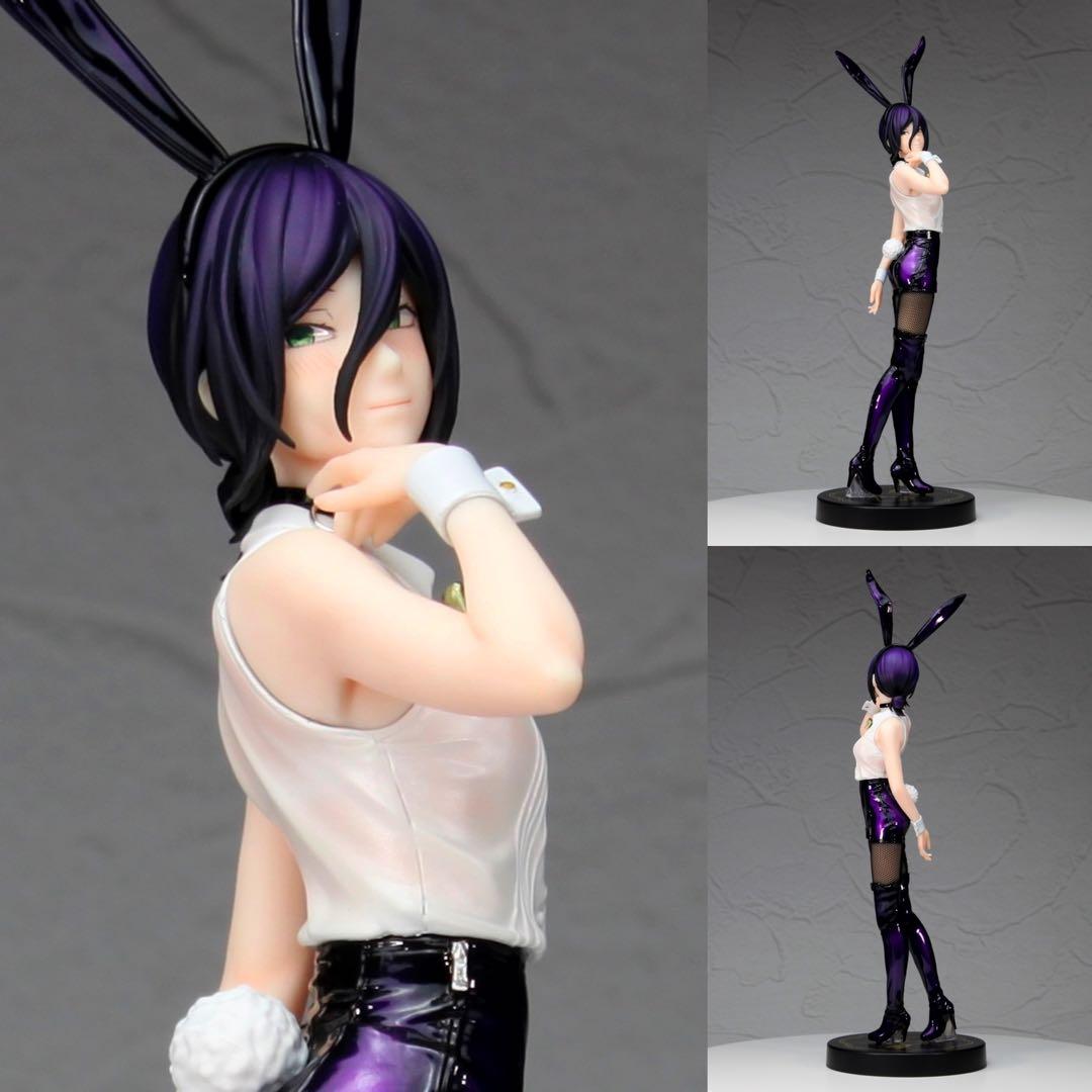 レゼ　リペイントフィギュア　フィギュア　リペイント　チェンソーマン　バニー　紫