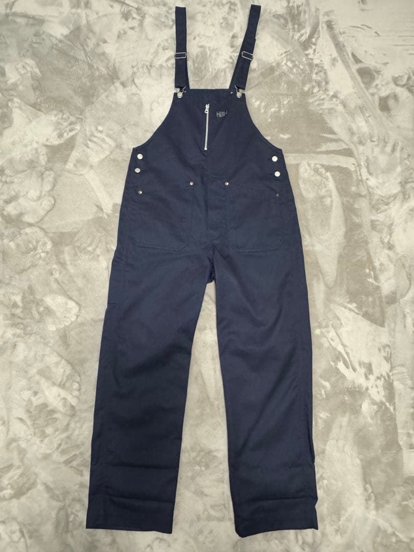 schott ショット オーバーオール フロントジッパー付き