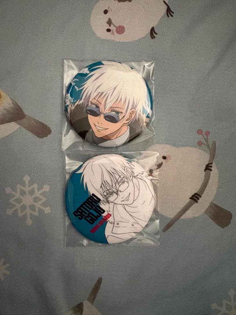 呪術廻戦 タワレコ コラボ 五条悟 缶バッジ 2種セット