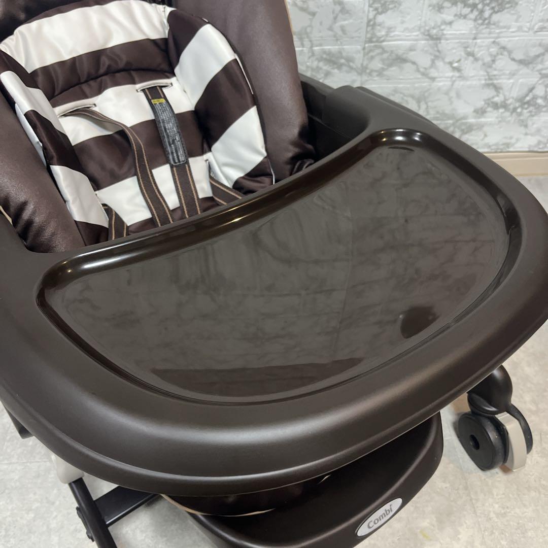 【美品】コンビ ネムリラ 4キャス AT オートスウィング ハイローチェア