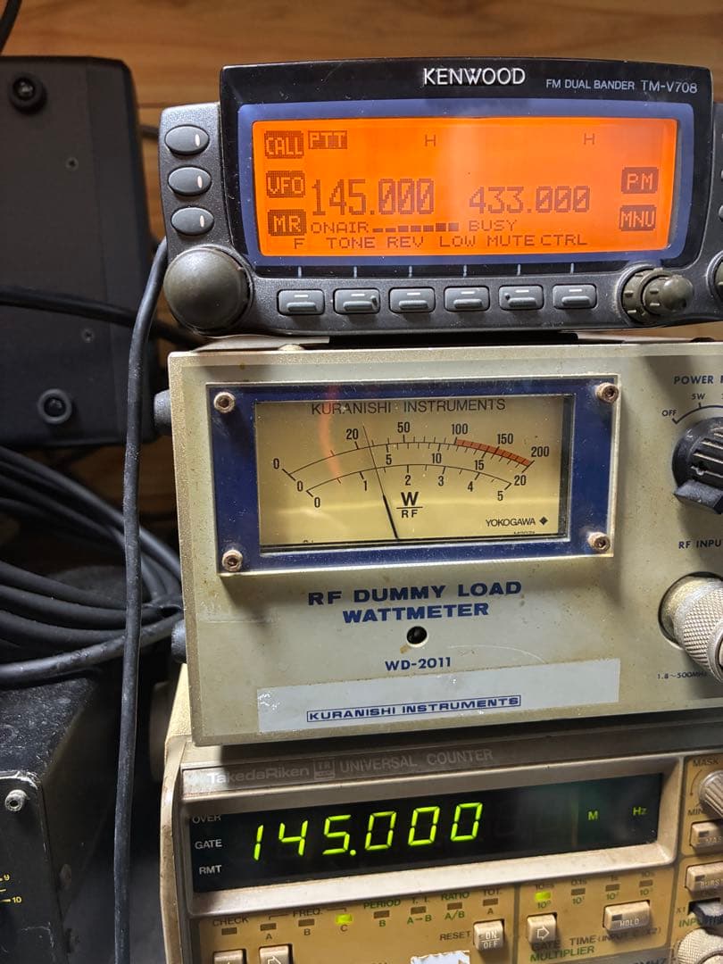 U*a様 KENWOOD TM-V708Sトランシーバー