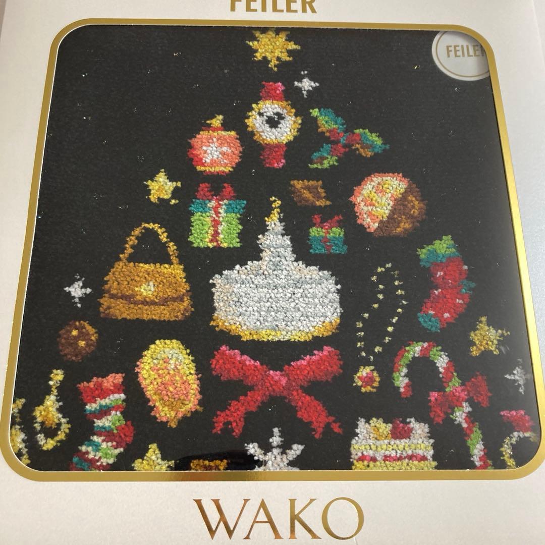 【新品・未使用】和光　フェイラー「WAKO TREE」 ブラック&グリーン
