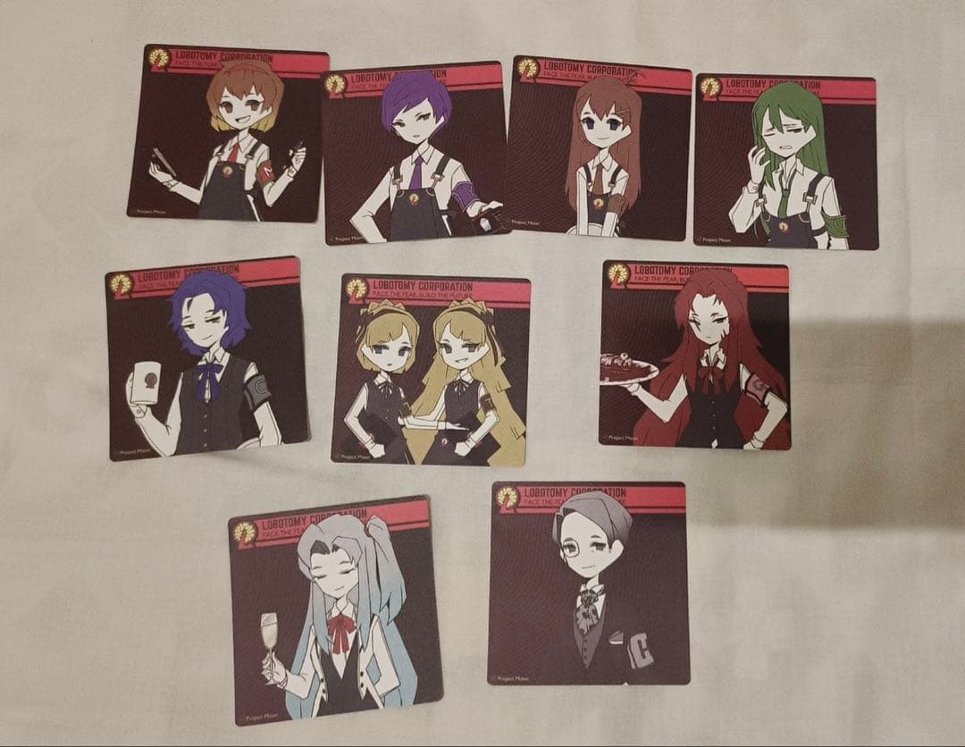 ロボトミーコーポレーション コースター　セットmofun cafe 2019